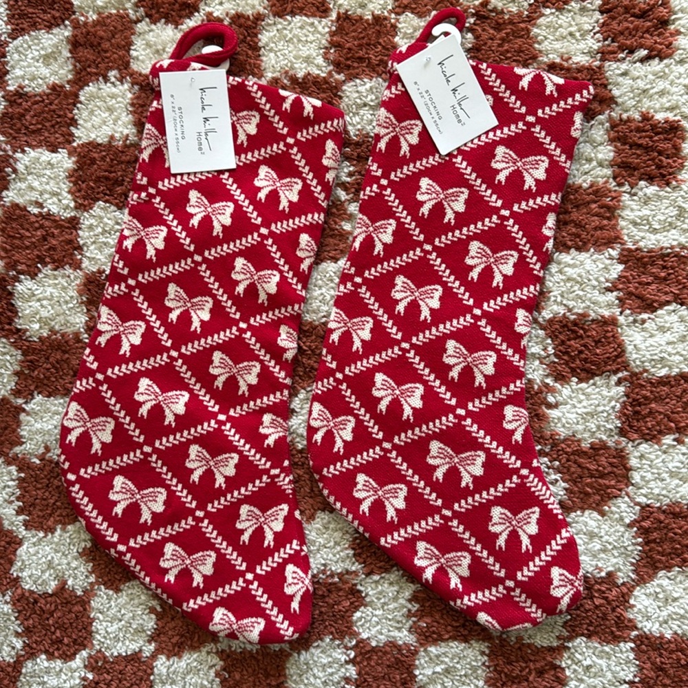 Nicole Miller Bow Stockings